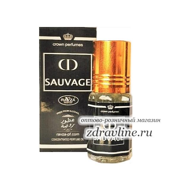 Sauvage (Саваж) Ravza Parfum 3мл