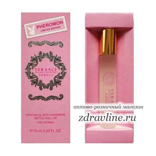 Женские духи с феромонами (копия Versace Bright Crystal Absolu) 10 мл