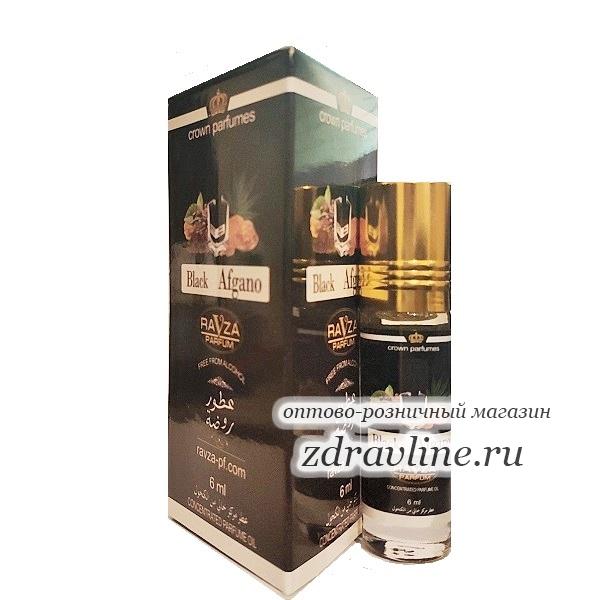 Масляные духи Black Afgano (Блэк Афгано) Ravza 6 мл