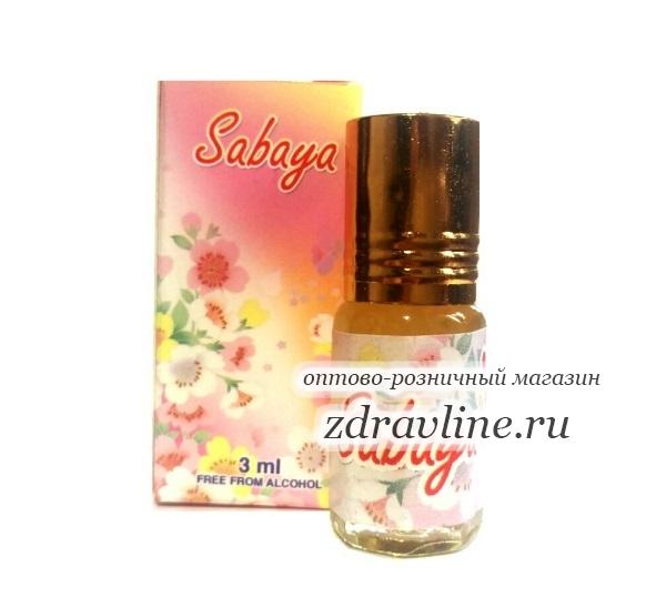 Масляные духи миски Sabaya / Сабая от Zahra, 3мл