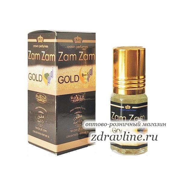 Духи Zam Zam Gold (Зам Зам Золото) Ravza 3 ml