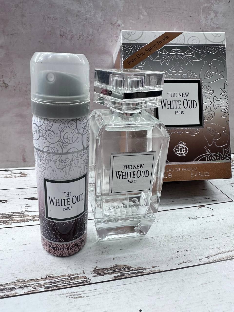 Духи The New White Oud Paris Fragrance World Новый Белый Уд Париж