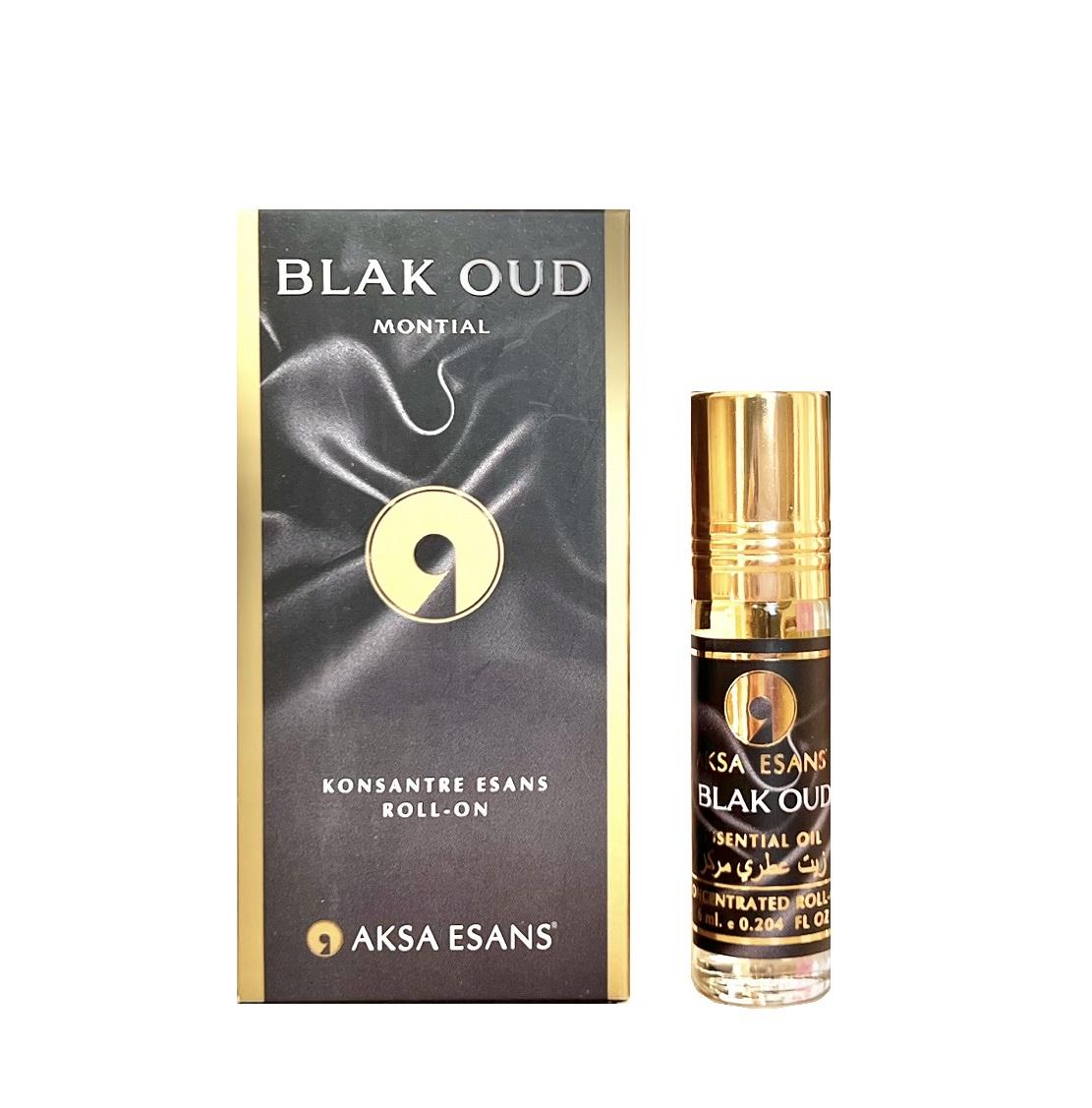 Масляные духи Montale Blak Oud Aksa Esans Монталь Блек Уд