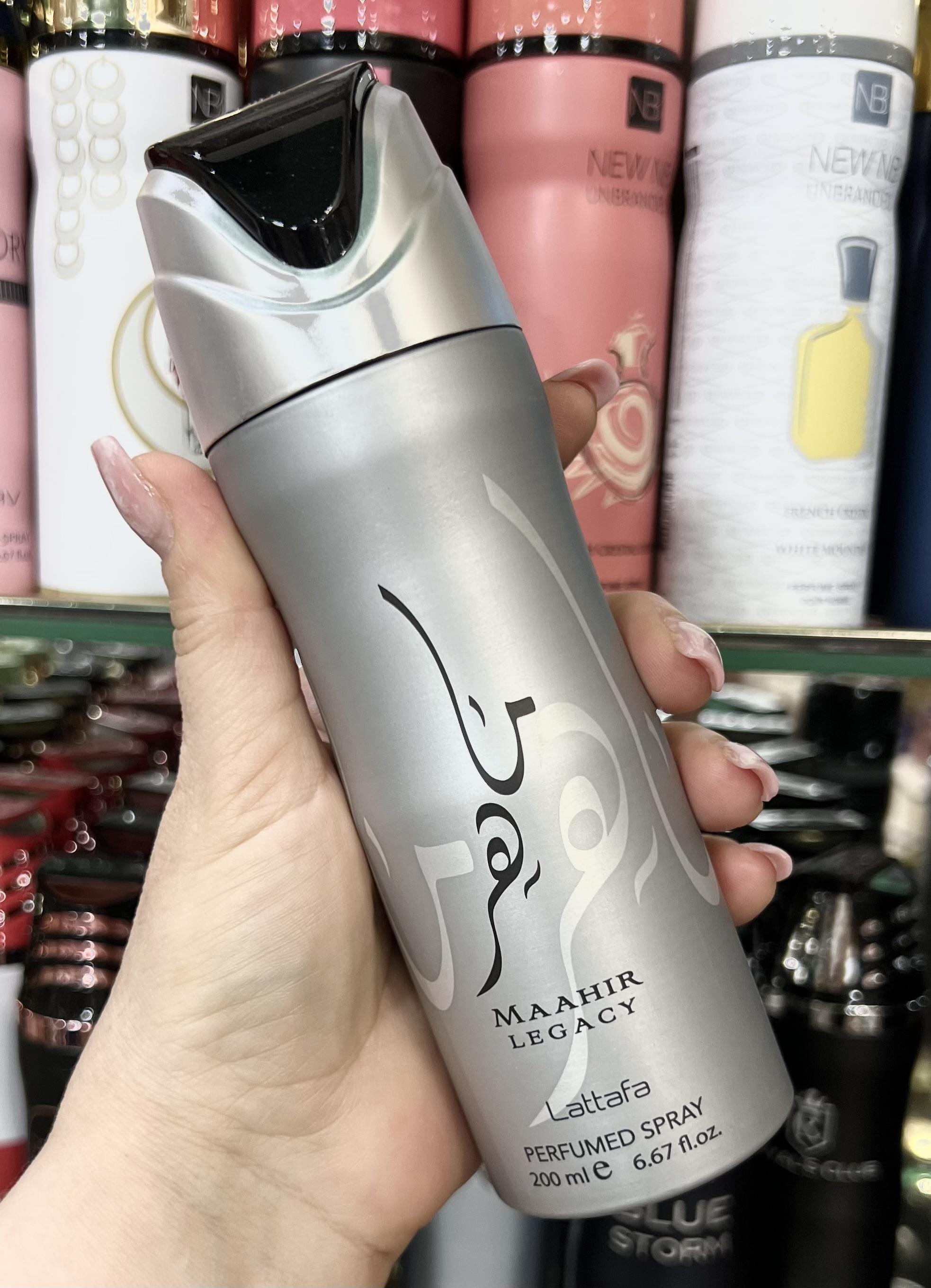 Дезодорант Маахир Легаси Латафа Парфюмс Maahir Legacy Lattafa Perfumes